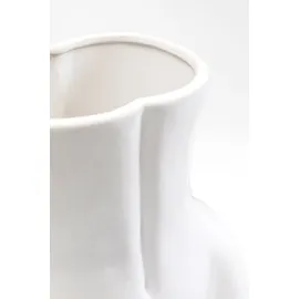 Kare Vase Donna Weiß, 40cm