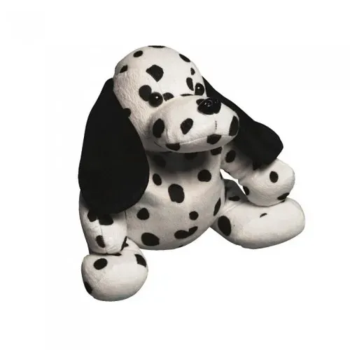 Therapiehund Kuscheltier 0,9 kg, beige/braun/weiß, 100% Polyester - Spordas Beruhigender Therapiehund - Fördert Konzentration, ab 3 J.