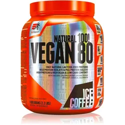 Extrifit Vegan 80 veganes Protein Geschmack Ice Cofee 1000 g