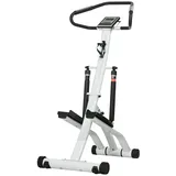 SPORTNOW Stepper mit LCD-Anzeige schwarz, weiß 80L x 61B x 134H cm