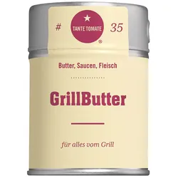 Grillbutter - Gewürzzubereitung - Für Butter, Saucen und Fleisch - 60g Streuer