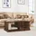 furnicato Couchtisch Braun Räuchereiche 90 x 50 x 35 cm