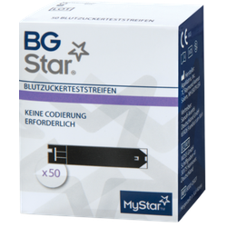 Bgstar Teststreifen 50 St