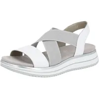 REMONTE Riemchensandale, Sommerschuh, Sandalette, Keilabsatz, mit praktischem Gummizug Gr.