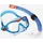 Aqua Lung Aqualung Unisex Jugend Combo Mix Schnorchelset, Blau/Orange, S
