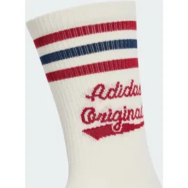 adidas RETRO SPORT CREW Socken 2er Pack Weiß 40-42