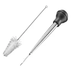 Westmark Bratensaftspritze 27,5 cm Edelstahl Schwarz/Silber