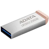 A-Data ADATA UR350 USB-A silber/braun 256GB, USB-A 3.0 (UR350-256G-RSR/BG)