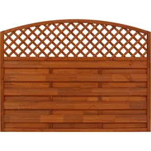 Andrewex Vorgartenzaun 180 x 120 cm Teak