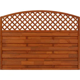 Andrewex Vorgartenzaun 180 x 120 cm Teak