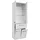Pelipal 4005 Fokus Hochschrank 48,1 cm Lack polarweiß Spanplatte