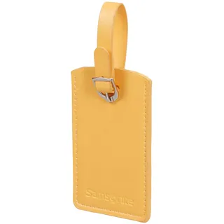 Samsonite Global Travel Accessories Gepäcketikett, 2er-Pack, Gelb (Sunflower)