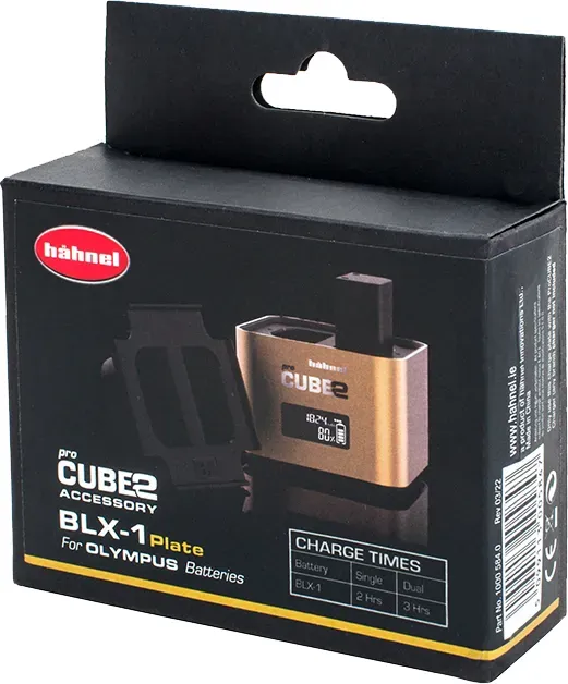 Hähnel ProCube2/3 Ladeschale für OM System BLX-1