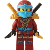LEGO Ninjago: Nya mit 2 Katanas - Rot