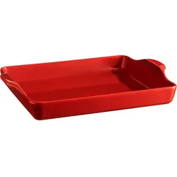 Focaccia Brotbackform aus Keramik Rot