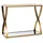 JVmoebel Eleganter Goldener Konsolentisch 40 x 80 x 100 cm gold
