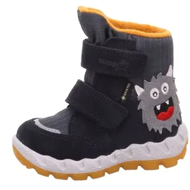 superfit Klettstiefel Grau/Gelb 28