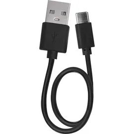 EMOS ALPHA2 Powerbank 20000mAh mit Passthrough, Ausgang 2x USB, 1x USB-C; Eingang 1x micro USB, 1x USB-C, inkl. USB-C Kabel, B0527B - schwarz