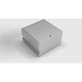 bs bodensteckdosen Schuko-Steckdose 8702A Grau 2 St.