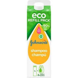 Johnsons, Shampoo, Johnson's Eco Refill Pack Baby Champú Original 1000ml