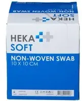 HEKA SOFT Tampon non tissé 10 x cm Compresses 100 pc(s)