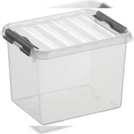 SUNWARE Aufbewahrungsbox Q-line 20 x 15 x 14,5 cm 3-tlg. transparent