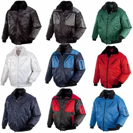 schmidt's eigenmarke Pilotenjacke OSLO - XXL / schwarz / anthrazit