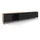 SKRAUT HOME Lowboard 309x61x35 cm Schwarz Eiche Holzwerkstoff