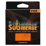 Fox Submerge Orange Sinking Braid - Orange - 20.4kg / 45lb