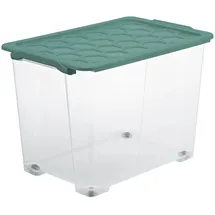 Rotho Aufbewahrungsbox EVO Safe 65 L 1-tlg. grün