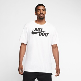 Nike Sportswear JUST DO IT T-Shirt Herren 100 white/black XXL