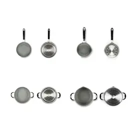 Excelsa Forn-Ok Set 12-teilig, geschmiedetes Aluminium, Grau