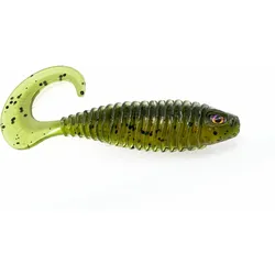 Gummiköder - Curly Bait - 7.6cm - 107 Sticky Brisket khaki NO SIZE