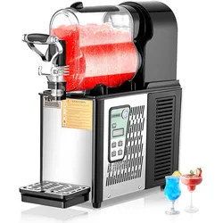 VEVOR 3L Kommerzielle Slusheis Maschine Margarita Smoothie Getränk Maker