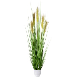 Creativ-green Kunstpflanze Grasarrangement, 110 cm,