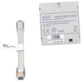 Hörmann Gateway HCP Adapter (zur Steuerung von Garagentor-Antrieben über Homematic IP-Gateway inkl. Anschlussleitung, 51×47,5×16 mm) 4511626, weiß