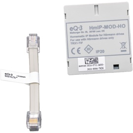 Hörmann Gateway HCP Adapter (zur Steuerung von Garagentor-Antrieben über Homematic IP-Gateway inkl. Anschlussleitung, 51×47,5×16 mm) 4511626, weiß