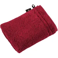 VOSSEN Vienna Style Supersoft Waschhandschuh 16 x 22 cm rubin