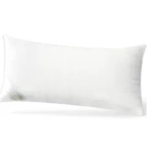 Beautissu Daunenkissen 40 x 80 cm Weiß