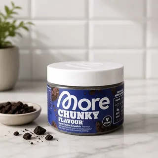 MORE Nutrition MORE Chunky Flavour, Dark Cookie Crumble, 170 g, vegan,
