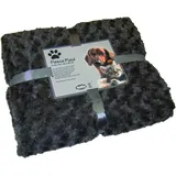 Nobby Fleece Plaid "SUPER SOFT" braun S 60 x 85 cm