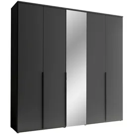 Pol-Power Kleiderschrank Kevo 225 x 225 x 52 cm Grau