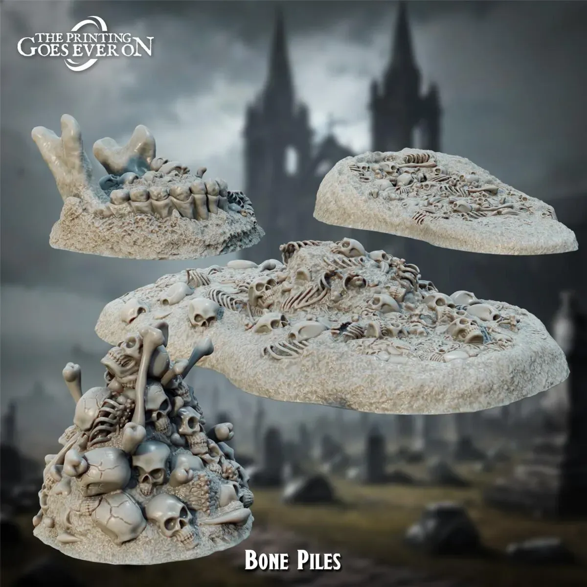 Bone Piles aus Hunt Beyond the Grave von The Printing Goes Ever On