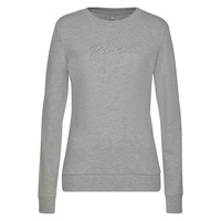 Bench. Loungewear Sweatshirt Damen hellgrau-meliert Gr.36/38