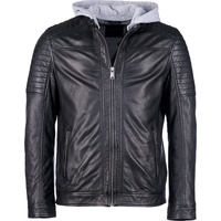 Mustang Lederjacke - Schwarz - XXL