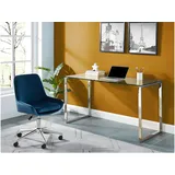 vente-unique Eckschreibtisch Freya Transparent