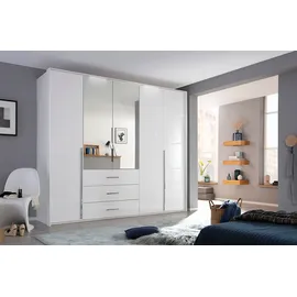 Rauch Drehtürenschrank Montclar 254 x 225 x 65 cm Weiß
