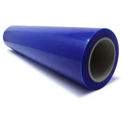PE Schutzfolie Oberflächenschutzfolie rutschfest, 100 m x 1000 mm, blau