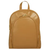 Cluty Cityrucksack Leder Yellow