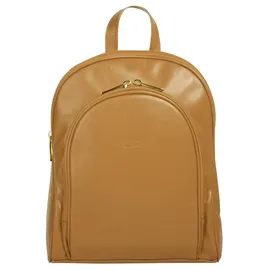 Cluty Cityrucksack Leder Yellow